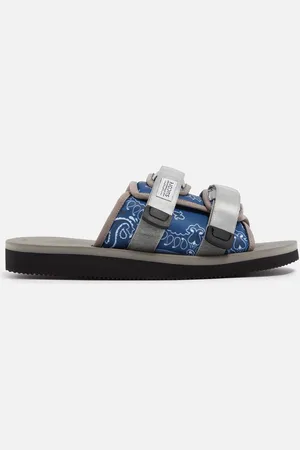 SUICOKE Moto-Cab-Pt05 Printed Nylon Sandals - UK 7