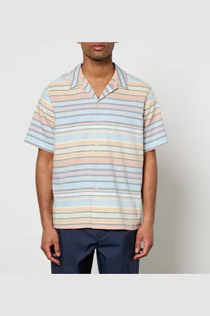 Paul Smith Striped Cotton-Jacquard Shirt - S