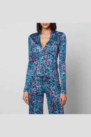 ROTATE Mariah Satin Shirt - DK 34/UK 8