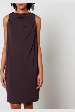 Lanvin Draped Jersey Dress - FR 38/UK 10