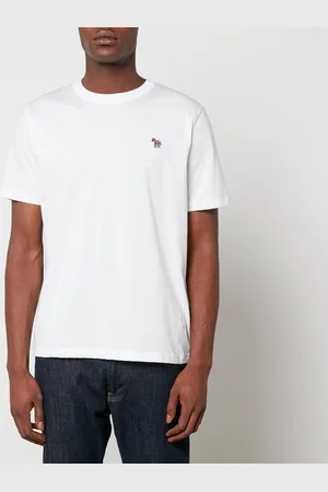 Paul Smith Zebra Printed Organic Cotton-Jersey T-Shirt - S