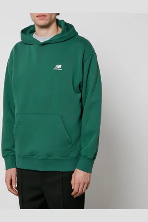 New Balance Hoops Cotton-Blend Hoodie - S
