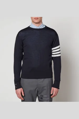 Thom Browne Striped Virgin Wool Jumper - 1/S