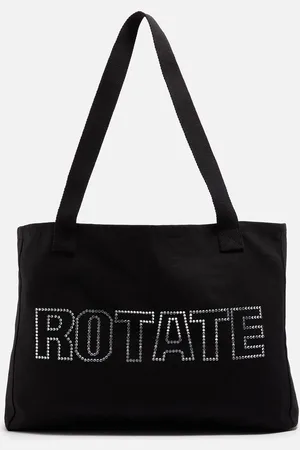 ROTATE ROTATE Logo-Embossed Canvas Tote Bag