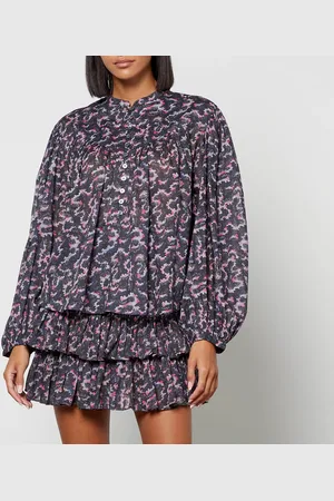 Marant Etoile Salika Printed Cotton-Gauze Blouse - FR 34/UK 6