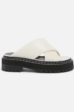Proenza Schouler Women’s Leather Platform Sandals - UK 3