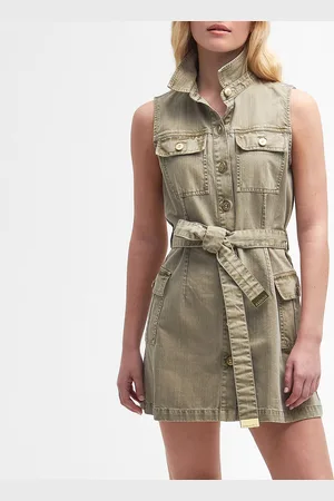 Barbour Tamsin Denim Mini Dress - UK 12