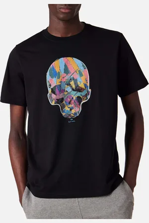 Paul Smith Skull Organic Cotton-Jersey T-Shirt - - S