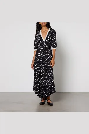 RIXO London Juniper 2 Crepe Midi Dress - UK 8