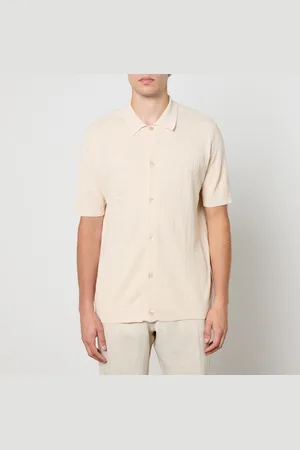 NN.07 Nolan Cotton Knit Shirt - S