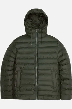 Rains Lohja Quilted Shell Puffer Jacket - XL