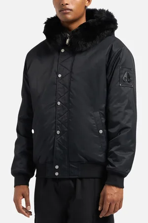 Moose Knuckles Denali Nylon Bomber Jacket - S