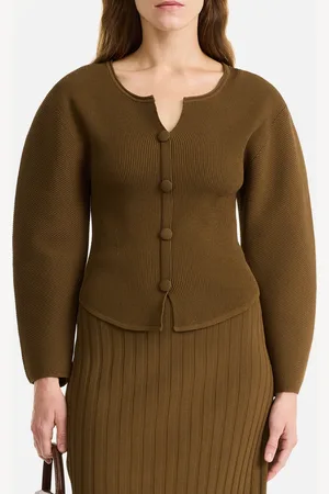By Malene Birger Francinas Ribbed-Knit Jumper - L