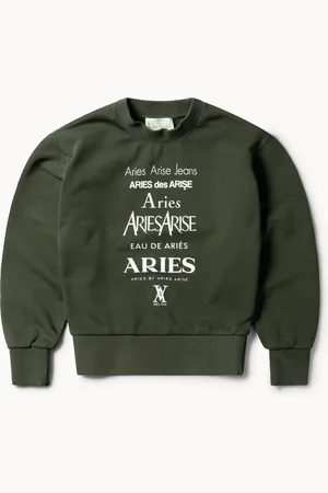 ARIES Perfume Cotton-Jersey Sweatshirt - S