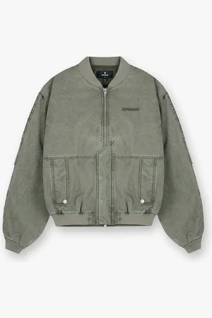Represent Washed Cotton Bomber Jacket - S