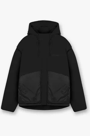 Represent Layered Nylon-Blend Hooded Puffer Jacket - S