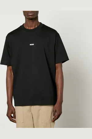 HUGO BOSS Te_Berge Cotton-Jersey T-Shirt - S
