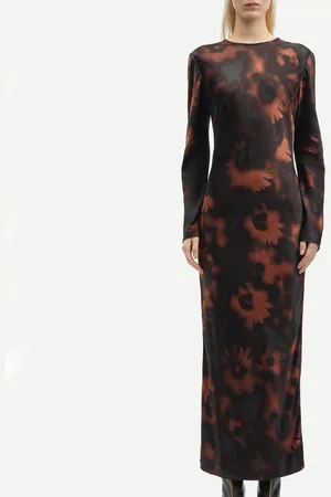 Samsøe Samsøe Alina Semi-Sheer Mesh Maxi Dress - S