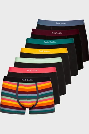 Paul Smith 7-Pack Cotton-Blend Boxer Shorts - S