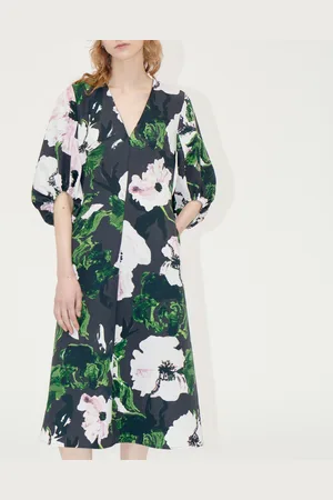 STINE GOYA Crepe Midi Dress - XS