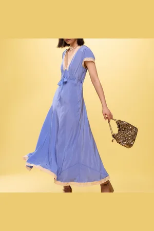 RIXO London Marlice Silk Midi Dress - UK 6