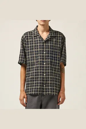 Corridor Wavy Cotton-Blend Shirt - S