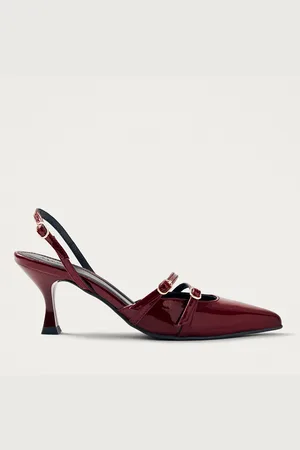 ALOHAS Joelle Leather Court Shoes - UK 3.5