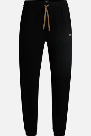 HUGO BOSS Mix & Match Cotton-Blend Jersey Joggers - S