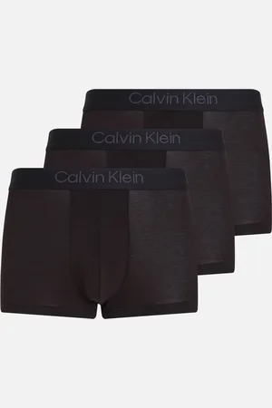 Calvin Klein 3 Pack Modal-Blend Jersey Trunks - S