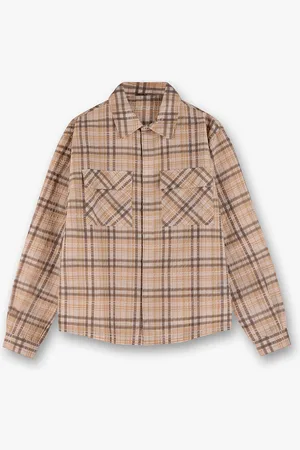 Represent Seersucker Flannel Shirt - S