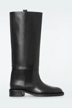 COS LEATHER RIDING BOOTS
