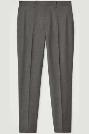 COS SLIM-FIT WOOL PANTS
