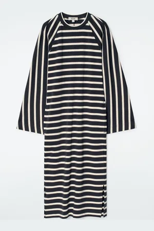 COS JERSEY MIDI COLUMN DRESS