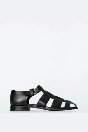 COS LEATHER FISHERMAN SANDALS