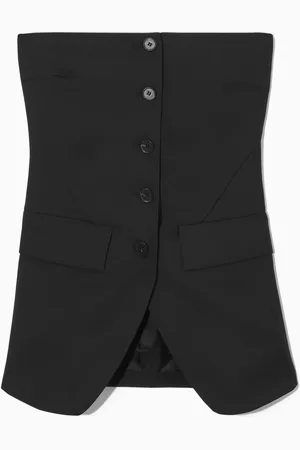 COS TAILORED VEST BUSTIER