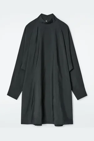 COS BATWING-SLEEVE MINI DRESS
