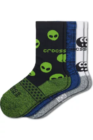 Crocs Socks Kid Crew Easy Icon 3-Pack
