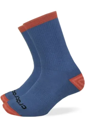 Crocs Socks Crew Stripe Heel Toe Welt 3-Pack
