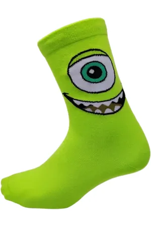 Crocs Socks Monsters Inc Mike
