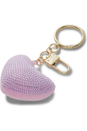Jibbitz Plush Gem Heart Bag Charm