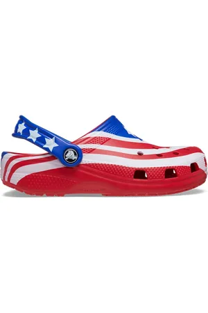 Crocs Kids’ Classic American Flag Clog