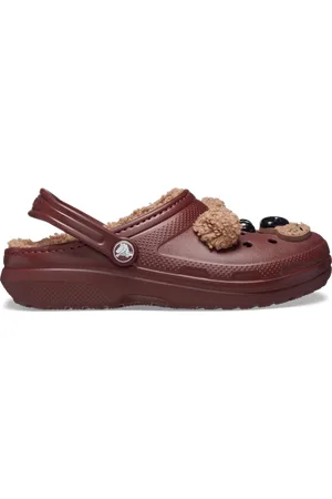 Crocs Kids’ Classic Lined I AM Brown Bear Clog