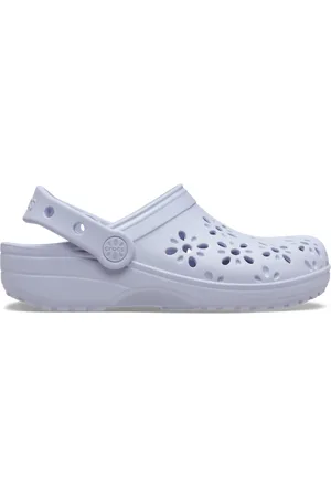Crocs Toddler Classic Floral Cut-Out Clog