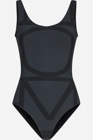 Totême Monogram print swimsuit