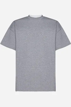 Jil Sander Double layer logo T-shirt