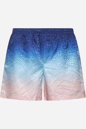 Casablanca Blue Blue Gradient swim trunks