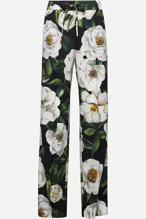 Dolce & Gabbana Gardenia print pajama trousers