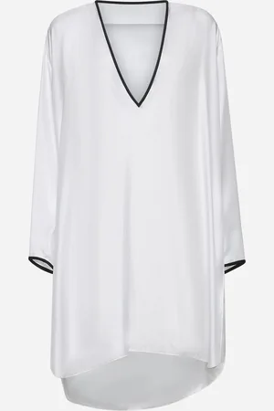 Giorgio Armani White silk tunic