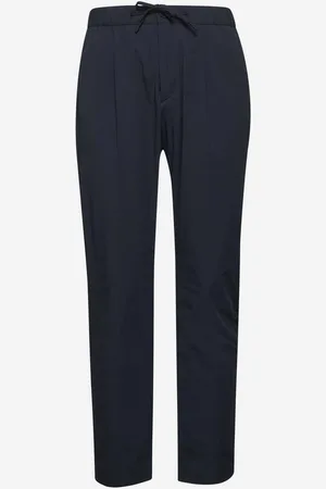 HERNO Blue maestro nylon trousers