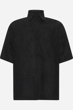 Fendi Black FF jacquard shirt